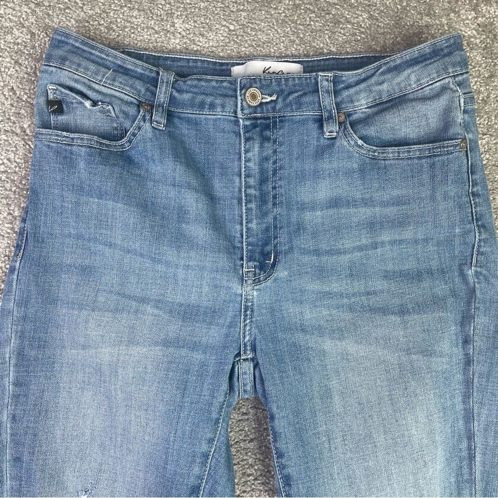 KanCan Jeans Women's 11/29 Blue Skinny High Rise Light Wash Denim Stretch - Picture 2 of 13